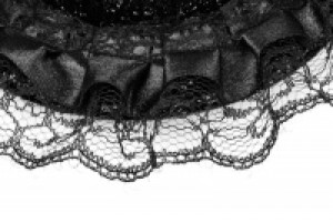    Lolita Lace Hat Pyon Pyon WLS-052MZF/BK -  