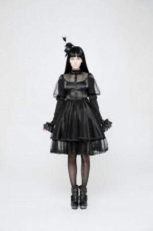    Lolita Lace Hat Pyon Pyon WLS-052MZF/BK -  