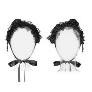    Lolita Hair Accessory Pyon Pyon WLS-055SSF/BK -  