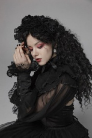    Lolita Hair Accessory Pyon Pyon WLS-055SSF/BK -  