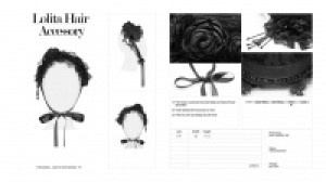    Lolita Hair Accessory Pyon Pyon WLS-055SSF/BK -  