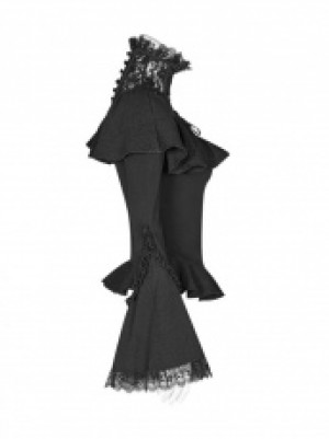  Lolita Lace Turtleneck T-shirt Pyon Pyon WLT-013TCF/BK -  