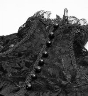  Lolita Lace Turtleneck T-shirt Pyon Pyon WLT-013TCF/BK -  