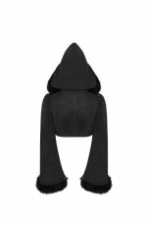  Lolita Imitation Rabbit Hair Short Coat Pyon Pyon WLY-079EDF/BK -  