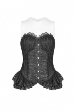  Lolita Black Elf Corset Pyon Pyon WLY-087SYF/BK -  
