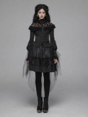        Lolita Long Sleeve Shirt Pyon Pyon WLY-088CCF/BK /  /  /  / -  