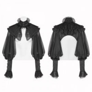 Lolita Big Puff Sleeve Pyon Pyon WLY-090XDF/BK -  
