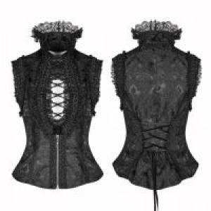  Lolita Waistcoat Pyon Pyon WLY-093MJF/BK -  