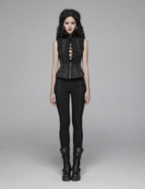  Lolita Waistcoat Pyon Pyon WLY-093MJF/BK -  