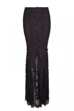  Gorgeous Gothic Lace Half Skirt - 