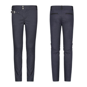  Gentleman Punk Simple Trousers - 