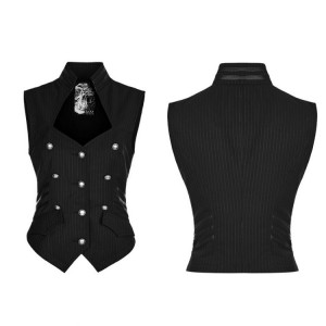         Military Uniform Sleeveless Vest /  - 