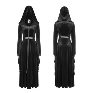  Gothic Cap Long Coat /   - 