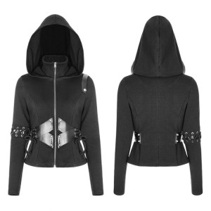  Punk Short Cardigan Sweater - 