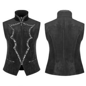     " " Gothic Bat Collar Dress Vest /   - 