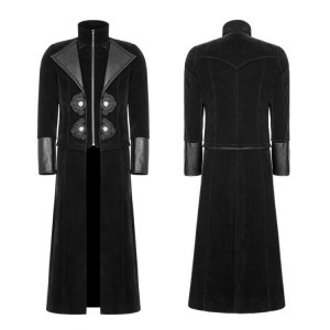  Detachable Gentleman Style Punk Jacket - 