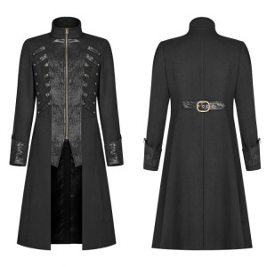  Steampunk Mid-length Coat - 