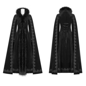  Gothic Vintage Gorgeous Long Coat - 