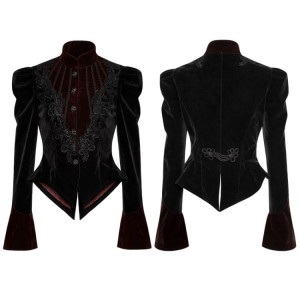  Gothic Scissor-tail Dress Jacket - 