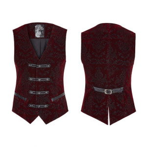  Gothic Printing Color Vest - 