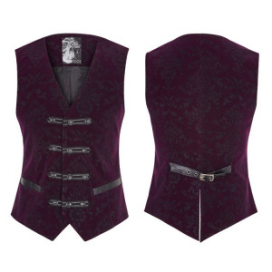  Gothic Printing Color Vest - 