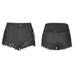  Steampunk Mesh Shorts - 