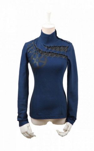 Punk Women Long T-Shirt - 