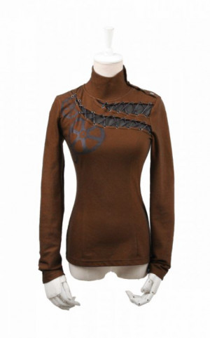  Punk Women Long T-Shirt - 
