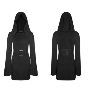  Gothic Witch Half Skirt - 