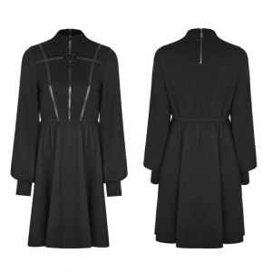  Diablo Series Girls High-collar Dress - 