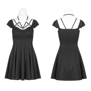  Sexy Tight Strap Dress - 