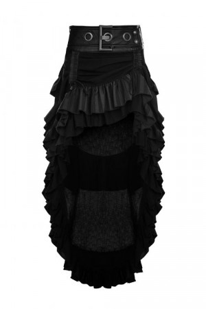   Steampunk Layered Skirt /  - 