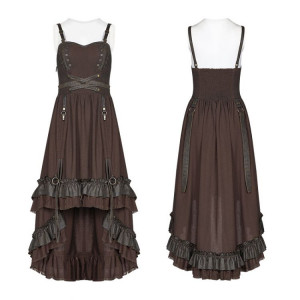  Steampunk Pleated Dress - 