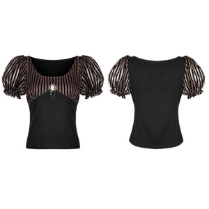  Steampunk Brooch Short Sleeve T-shirt - 