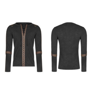  Steampunk Long Sleeve Shirt - 