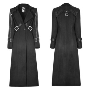  Punk Handsome Long Coat - 