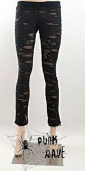  TROUSERS Punk Rave K-099/BK -  