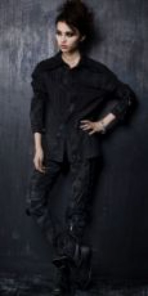  TROUSERS Punk Rave K-106/BK -  