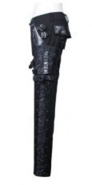  =TROUSERS= Punk Rave K-109/BK -  