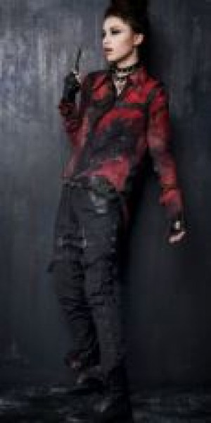  =TROUSERS= Punk Rave K-109/BK -  