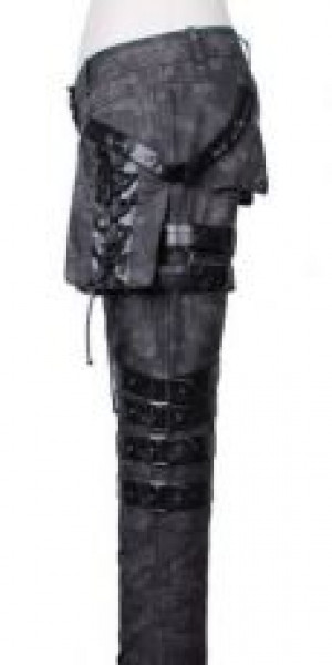  TROUSERS Punk Rave K-111/GY -  