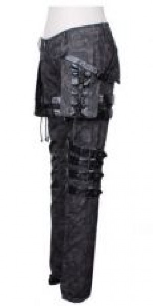  TROUSERS Punk Rave K-111/GY -  