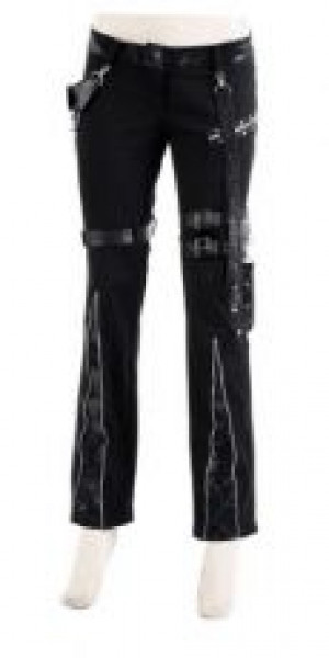  TROUSERS Punk Rave K-128/BK -  