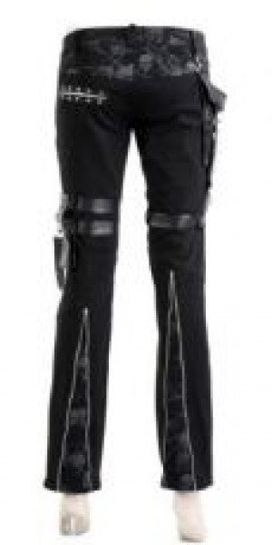  TROUSERS Punk Rave K-128/BK -  
