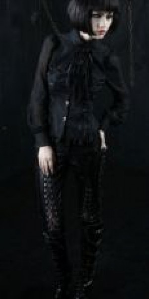  =TROUSERS= Punk Rave K-130/BK -  
