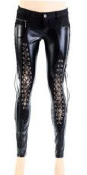  =TROUSERS= Punk Rave K-130/BK -  