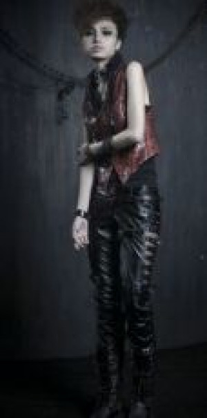  TROUSERS Punk Rave K-131/BK -  