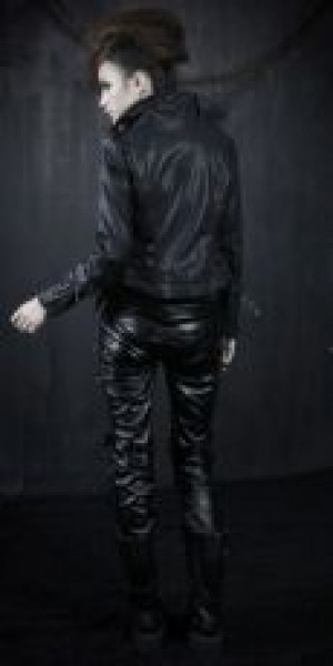  TROUSERS Punk Rave K-131/BK -  
