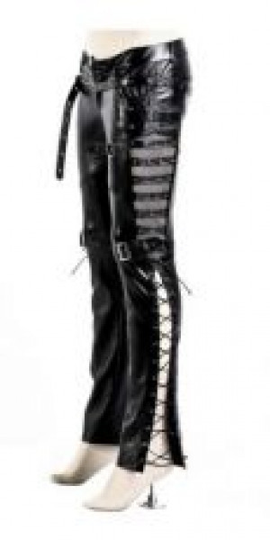  TROUSERS Punk Rave K-131/BK -  