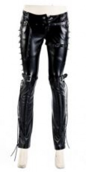  TROUSERS Punk Rave K-131/BK -  